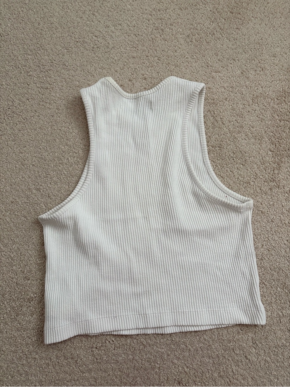 Oak and Fort Ribbed Crop Tank - Picture 2 of 3